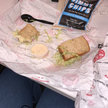 Jimmy John's - Turkey and bacon on wheat. When you select wheat it comes looking like this, I though it would be a sub. Sigh - Sandwiches Near Me - Westerville, Ohio Jimmy John's - Turkey and bacon on wheat. When you select wheat it comes looking like this, I though it would be a sub. Sigh - Sandwiches Near Me - Westerville, Ohio