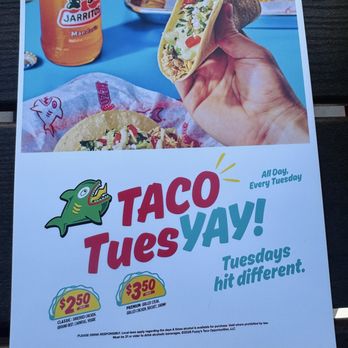Fuzzy's Tacos & Margs - Taco Tuesday specials. - Tacos Near Me - Grand Junction, Colorado Fuzzy's Tacos & Margs - Taco Tuesday specials. - Tacos Near Me - Grand Junction, Colorado