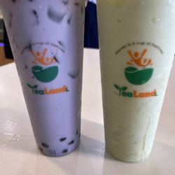 Taro and Avocado smoothies