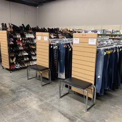 New Unto Others Thrift Store - Clothing section (Mar 2023)