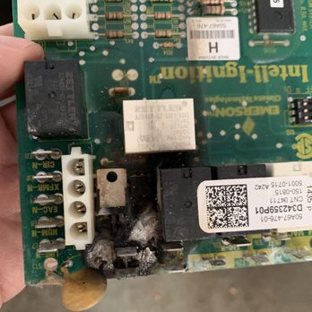 Chaves Heating & Air Conditioning - This is the $80.00 board.  This was the only thing requiring replacement. - Heating & Air Conditioning/HVAC Near Me - Hudson, Massachusetts