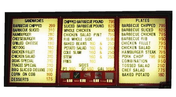 Menu photo 2 Scott's Bar-B-Que Cochran, GA Menu photo 2 Scott's Bar-B-Que Cochran, GA