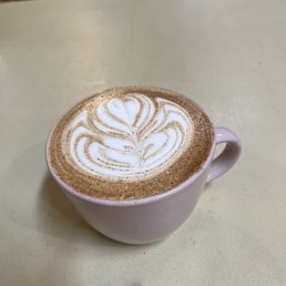It's a pumpkin spiced latte and it's the best coffee in Delta It's a pumpkin spiced latte and it's the best coffee in Delta