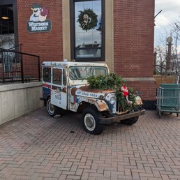 Westborn is located in a former post office. A vintage USPS truck guarding an entrance serves as a reminder. Westborn is located in a former post office. A vintage USPS truck guarding an entrance serves as a reminder.