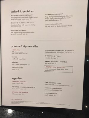 Menu photo 5 Ruth's Chris Steak House El Paso, TX Menu photo 5 Ruth's Chris Steak House El Paso, TX