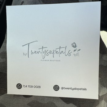 Twentysixpetals - Follow them - Flowers & Gifts Near Me - East Los Angeles, California Twentysixpetals - Follow them - Flowers & Gifts Near Me - East Los Angeles, California
