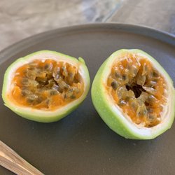 Las Tunas - The owner offered some fresh passionfruit for us to try