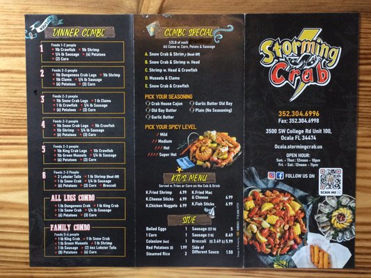 Menu photo 5 Storming Crab Ocala, FL