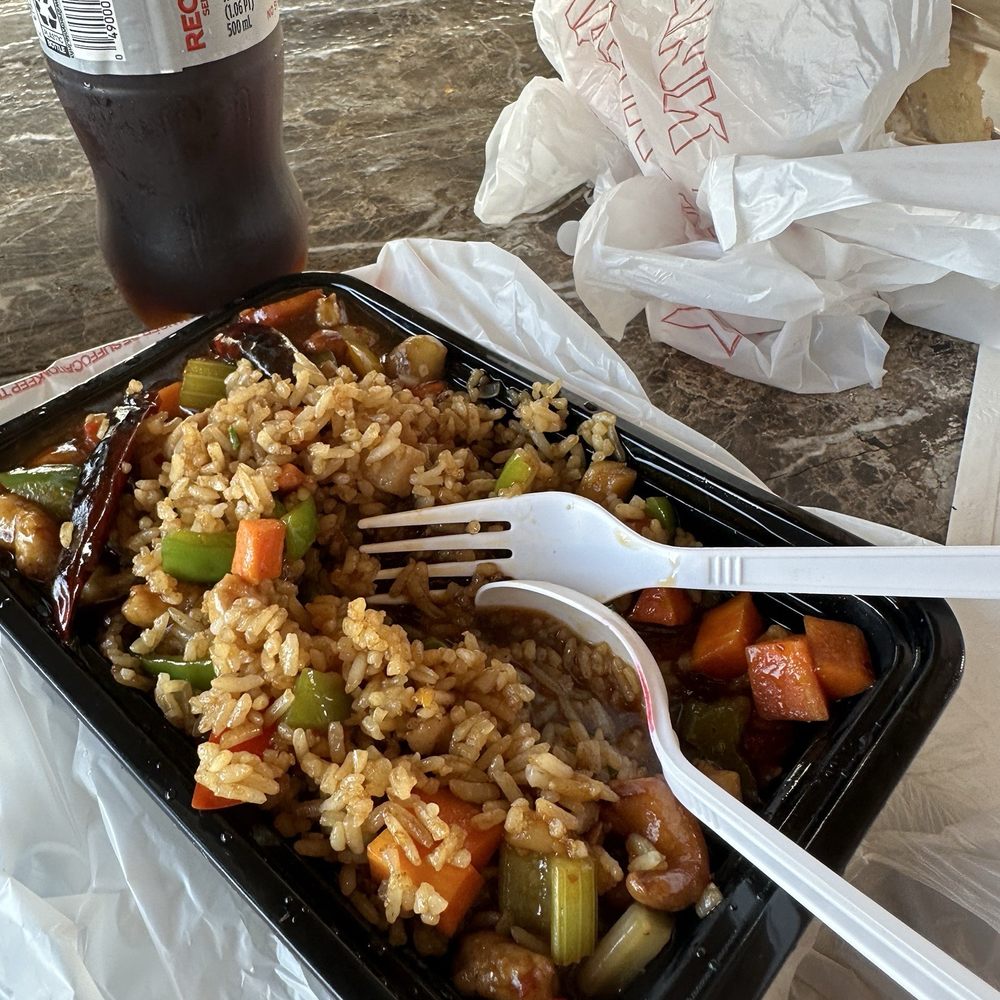 Hole in the Wall - Ginger chicken, Diet Coke and Biscoff butter cake. - Cajun/Creole Near Me - Beaumont, Texas Hole in the Wall - Ginger chicken, Diet Coke and Biscoff butter cake. - Cajun/Creole Near Me - Beaumont, Texas