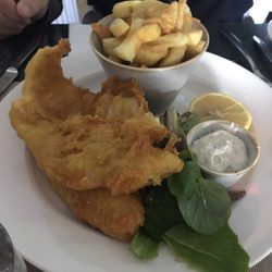 Pine Rooms - The fish and chip platter.