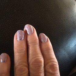 Natural Nails by Kim - Love my sparkly nails by Kim