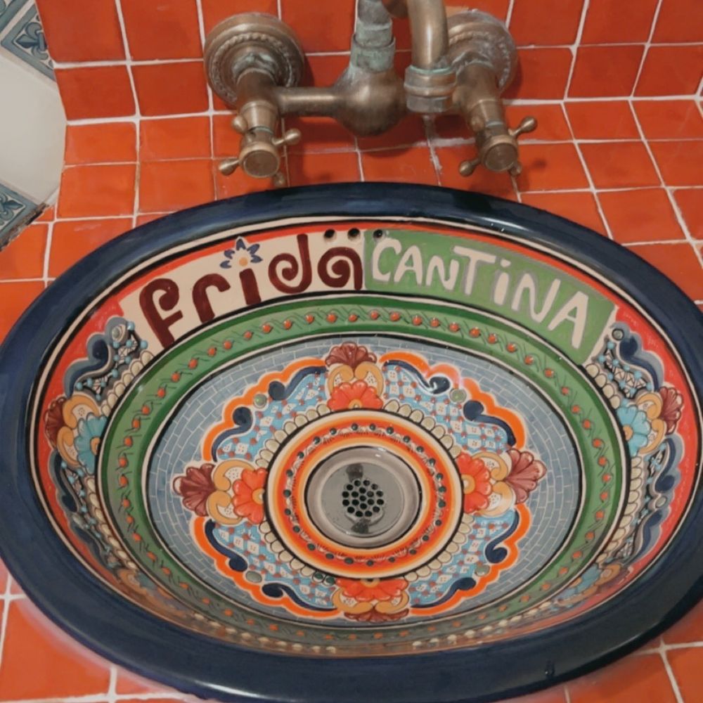 Frida Cantina - a sink in a bathroom - Mexican Near Me - Philadelphia, Pennsylvania