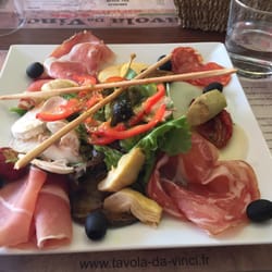 La Tavola Da Vinci - Très jolie salade gourmande italienne.