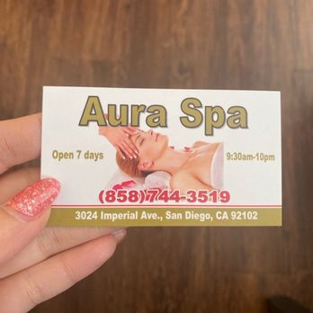 Aura Spa - Thank me later - Massage Near Me - San Diego, California
