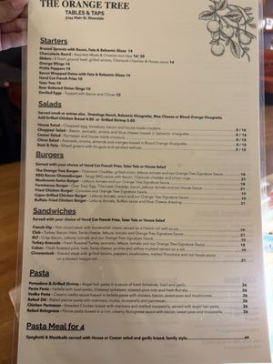 Menu photo 5 The Orange Tree Tables and Taps Riverside, CA Menu photo 5 The Orange Tree Tables and Taps Riverside, CA