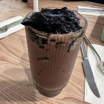 Taste & Glory - Grass Jelly iced coco - Breakfast & Brunch Near Me - San Mateo, California Taste & Glory - Grass Jelly iced coco - Breakfast & Brunch Near Me - San Mateo, California