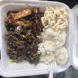 1/2 Teriyaki Chicken and 1/2 Teriyaki Beef 1/2 Teriyaki Chicken and 1/2 Teriyaki Beef