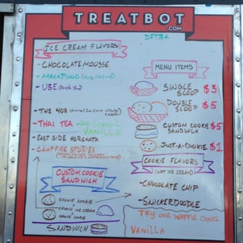 Moveable Feast - Treatbot Menu 072613 - Food Trucks Near Me Moveable Feast - Treatbot Menu 072613 - Food Trucks Near Me