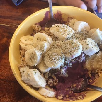 Backyard Bowls - I took a bite but this is the Diego Protein bowl. 10/10 recommend! - Juice Bars & Smoothies Near Me - Goleta, California