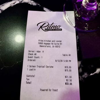 Ritmo Kitchen and Lounge - Check out - Lounges Near Me - Bakersfield, California Ritmo Kitchen and Lounge - Check out - Lounges Near Me - Bakersfield, California