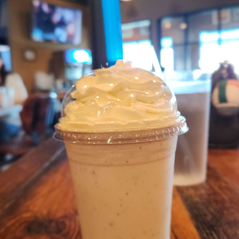 Carmel crunch milkshake Carmel crunch milkshake