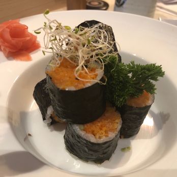 MINE Sushi - Spicy salmon roll - Japanese Near Me - Markham, Ontario MINE Sushi - Spicy salmon roll - Japanese Near Me - Markham, Ontario