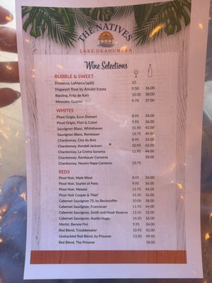 Menu photo 2 The Natives at Lake Okahumpka The Villages, FL Menu photo 2 The Natives at Lake Okahumpka The Villages, FL