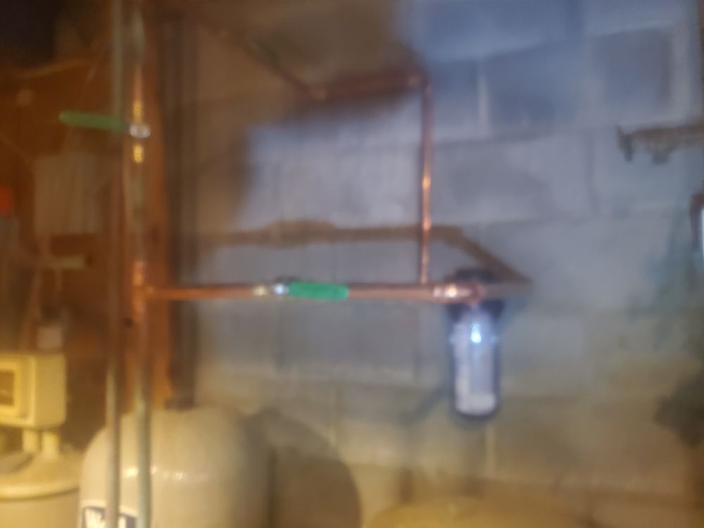 Slide of Local Plumbing and Electric