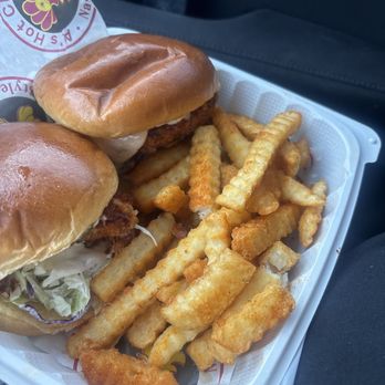 Al's Hot Chicken - Corona - Combo #2 Two Sliders & Fries - Chicken Shop Near Me - Corona, California