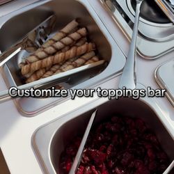 Crave Cart - Custom toppings bar