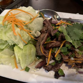 Top Thai - Yum Nua Salad - Thai Near Me - Castro Valley, California