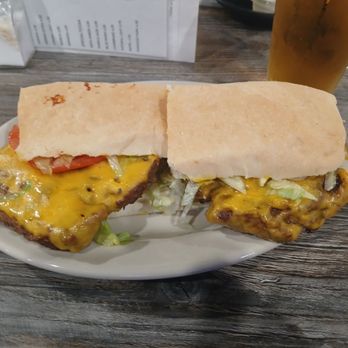 Brew Bacher's Grill VI - Cheese burger poorboy Absolutely no flavor - American Near Me - Gonzales, Louisiana Brew Bacher's Grill VI - Cheese burger poorboy Absolutely no flavor - American Near Me - Gonzales, Louisiana
