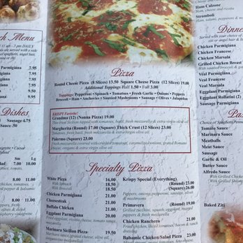 Krispy Pizza - Menu 3 - Pizza Near Me - Jersey City, New Jersey
