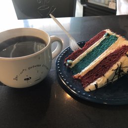 Slice Red Velvet Cake