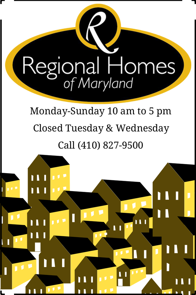 REGIONAL HOMES OF MARYLAND Updated September 2024 306 Timber Grove