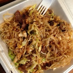 Thai and Chinese - Beef Pad Thai