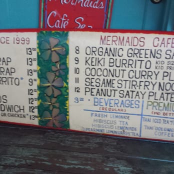 Mermaids Cafe - The Menu - Sandwiches Near Me - Kapaa, Hawaii