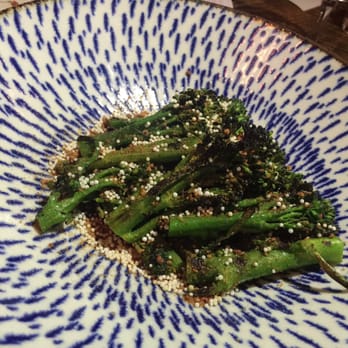 Ms. G's - Charcoal grilled brocollini.... - Asian Fusion Near Me - Potts Point, NSW
