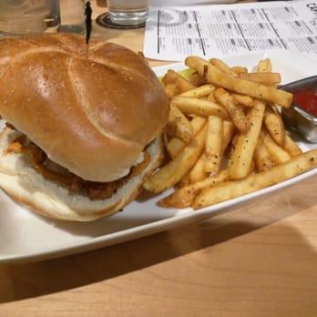Capital Craft - Beer battered fried chicken sandwich with chipotle mayo. It was fantastic. - Pizza Near Me - Green Brook, New Jersey Capital Craft - Beer battered fried chicken sandwich with chipotle mayo. It was fantastic. - Pizza Near Me - Green Brook, New Jersey