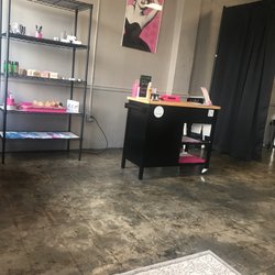 Blush and Bashful Waxing Spa - It's peaceful and cute inside.