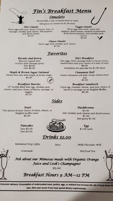 Menu photo 1 Fin's Tap House Corvallis, MT Menu photo 1 Fin's Tap House Corvallis, MT