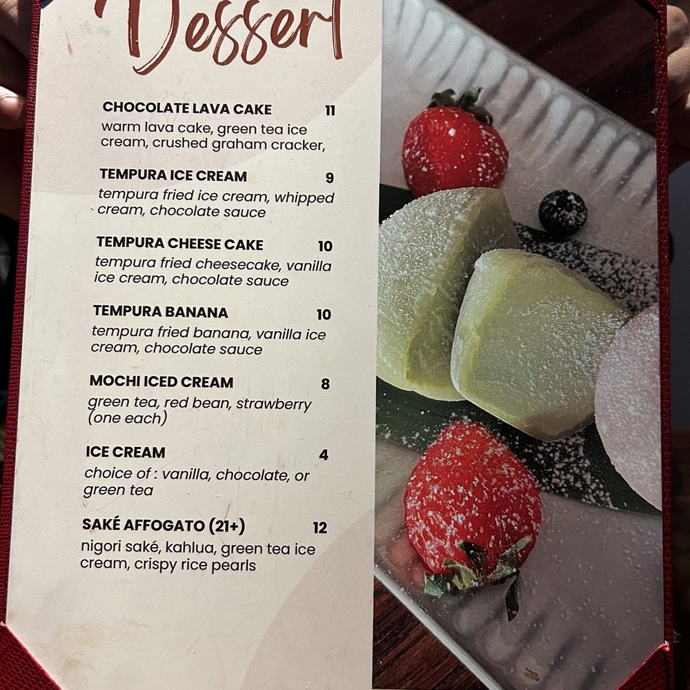Miko Sushi & Hibachi - Plainview - Dessert menu - Japanese Near Me - Plainview, New York