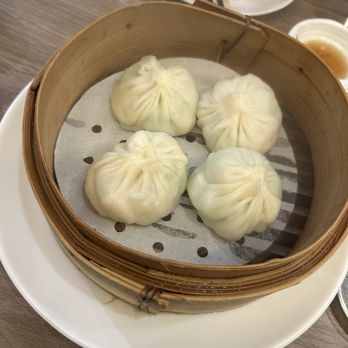 Dumpling Story - Shrimp & Loofah Xiao Long Bao (4) / (4) - Asian Fusion Near Me - San Francisco, California