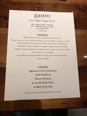 Menu photo 4 Gastro Grub & Pub Waukee, IA Menu photo 4 Gastro Grub & Pub Waukee, IA