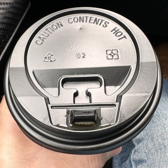Coffeelands - In the details--nice cover today where you can sip and also keep your joe warm. - Coffee & Tea Near Me - Clinton, Massachusetts
