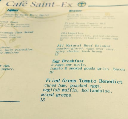Menu photo 8 Cafe Saint-Ex Washington, DC, DC