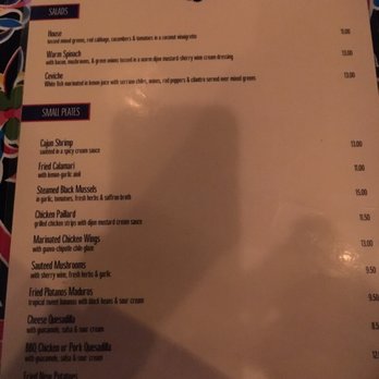 Cha Cha Cha - Menu - Caribbean Near Me - San Francisco, California