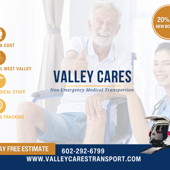 Valley Cares Transport - Medical Transportation Near Me Valley Cares Transport - Medical Transportation Near Me