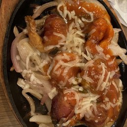 Shrimp bruschetta(something like that) mouthwatering good!!!!