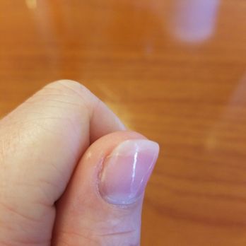 Luxe Nails & Spa - Top coat chipping off of dip after 6 days. - Nail Salons Near Me - Pasco, Washington
